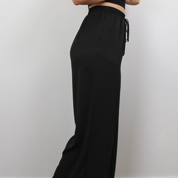 BLX THE LABEL - IBIZA WIDE LEG PANT - Picture 3 of 5
